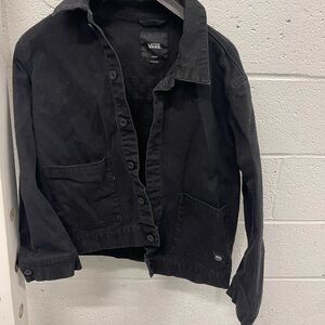 Vans Charcoal Button-Up Jacket